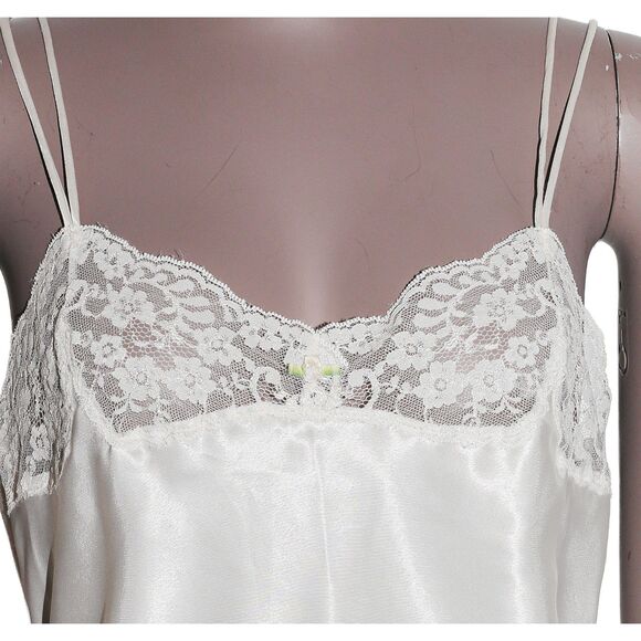 Vintage Victoria’s Secret White Lace Camisole Gold Label Lingerie - Picture 4 of 4